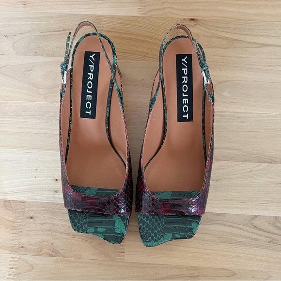 NWB Y/Project Open Toe Mules - Picture 7 of 11